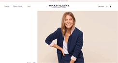 Desktop Screenshot of mickeyandjenny.com